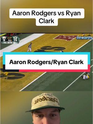 Ryan Clark is just salty poor lil guy #ryanclark #aaronrodgers #netflix #enigma #SuperBowl #packers #steelers