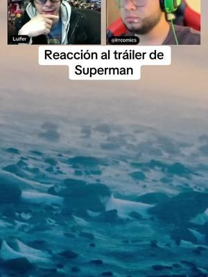 Esto es #superman !!  #reaccion #trailer #fyp 