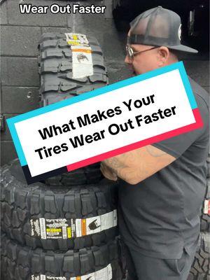 What Makes Your Tires Wear Out Faster  #tires #training #cupping #tirewear 