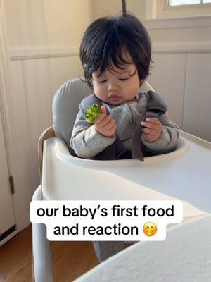 ☺️😝 our 6 month old baby is trying her first food today! 🥦 our plan is to go vegetables first, one at a time, very slow, and just have fun from there and see what she likes 🤗 #firsttimedad #dadsoftiktok #dadtok #dadtips #dadadvice #firsttimeparents #newdad #girldad #newborn #newbornbabies #babyledweaning #babyledweaningideas #blw #firstfoods 