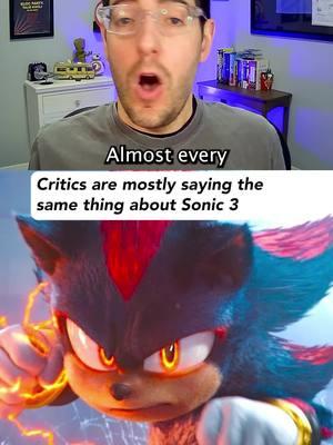 Sonic 3 reviews are mostly saying the same thing (Source: RT) #sonic3 #sonicthehedgehog3 #sonicthehedgehog #sega #moviereviews #movietok #filmtok #movies