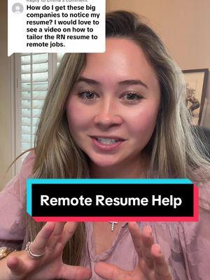 Replying to @Emma #greenscreenvideo as promised in my recent live heres a real time walkthrough of wfh nurse job listing and how you would tailor your resume to this role  #wfhnurse #thenursekristen #wfhnursetips #remotenurse #workfromhomenursejobs #wfhnursejobs #workfromhomenurse 