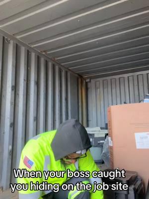 Damn i gotta find a better hiding spot🤦🏾‍♂️🤦🏾‍♂️ #fyp #relatable #foryoupage #hidingplaces #work #jobsite #jobsitehumor #funnyvideo #christucker #roadto20k #follow #teamwork @Mimi 🌹 @Rogine Preston @Mikeywrldddd @Stacks 