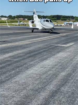 When #Bae pulls up. #hondajet #fyp #milehigh #privatejet