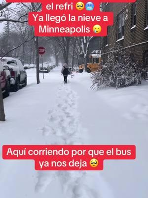 El verdadero Jesúcristo sierra el refri 🥶ya llego la nieve #en #minneapolis 