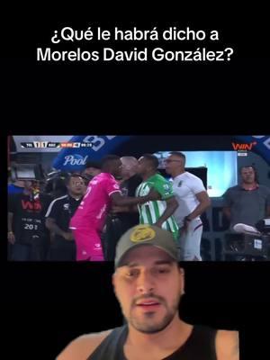 Que le pudo haber dicho David González a Morelos? Algo con 🍺? #morelos #atleticonacional #futbol #finalligabetplay #fpc #futbol #futbolcolombiabo #deportestolima 