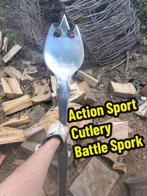 Action Sport Cutlery Battle Spork the pinnacle on Tactical utilitarian adventure gear. #adventure #tacticalgear #tacticool #cutlery #fantasy #spork #artificer #adventurer #dnd  @Taco reacts 😉 things you didn't know you needed .