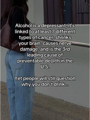 Its time to normalize not drinking 🙌🏻 You are not alone! Hit the “+” for daily motivation on your alcohol free journey 💙 ##alcoholfreejourney##quitdrinking##stopdrinking##mindfuldrinker##greyareadrinker##greyareadrinking##sobercuriousjourney##sobercuriousmovement##sobercurious##sobercuriouslifestyle##dryjanuary##dryjan##dampjanuary