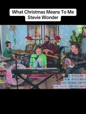 What Christmas Means To Me - Stevie Wonder #whatchristmasmeanstome #steviewonder #singing #cover #viral #fyp 