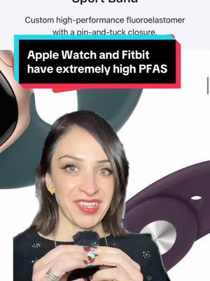 Get that class, action ready y’all… Apple has known for years that this had Pfas - I knew about this three years ago - We need to hold these companies accountable for putting us at risk when they knowingly put toxic chemicals in our products ##applewatch##fitbit##pfas##toxicchemicals