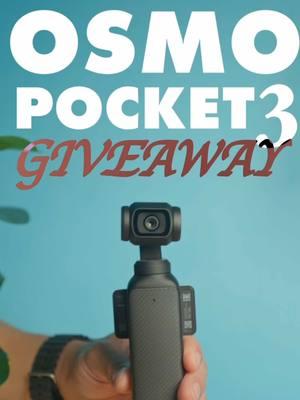 Replying to @MyCyberMom Who wants a free Osmo Pocket 3?! 👀  To enter: 1️⃣ Follow ➕ 2️⃣ Tag a friend 🤝 3️⃣ Comment saying what kind of content you’d film with it!🗣️ Choosing a winner in 1 week so good luck! #cedlom #tech #osmopocket3 #techgadgets #film #video #dji 