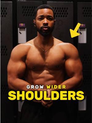 GROW WIDER SHOULDERS FAST with this workout!🚀🔥 ✅SAVE AND SHARE!  Follow me for the best workouts and tips💪 🔥LATERAL RAISES CONTROLLED: 4x 10-12, 8-10, 6-8, until failure 🔥ONE ARM LATERAL RAISE: 3x 10-12, 8-10, 6-8 ⏰2-3 min rest #shouldersworkout #shoulderworkout #gymmotivation #fyp #foryoupage #dearejett 