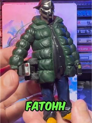 Another DOOM figure hits the collection!  This one’s by 👉🏽 Fatohh  #mfdoom #bootlegtoys #arttoy #raptoys #hiphoptoys