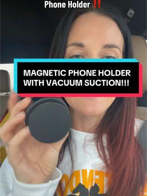 This thing is AWESOME‼️ I was shocked. @Earrck shop #magneticphoneholder #vacuumsuction #TikTokShop #affiliatemarketing #legit #earrckshop #stockingstuffers 