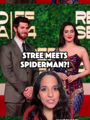 Stree Meets Spiderman?! 🤩 Loved what Andrew Garfield said about both Shraddha Kapoor and Zoya Akhtar! 🙌🏽  🌟 #Bollygirl #ShikshaMahtani #IAmBollygirl @IAmBollygirl  ✩✩✩  #Bollywood #EntertainmentNews #BollywoodNews #BollywoodGossip #BollywoodActor #PopCulture #ENews #DesiInfluencer #BollywoodFans #MovieLover #IndianCinema #MovieIndustry #CelebrityNews #ShraddhaKapoor #ShraddhaKapoorFans #ZoyaAkhtar #AndrewGarfield #Stree #Spiderman #FilmFestival #SouthAsian #Indian #Desi #DesiGirl #Brown #ForYou #ForYouPage #FYP #DesiTikTok #DesiTok #BrownTikTok #BrownTok #IndianTikTok #BollyTok #MovieTok #MovieTikTok #FilmTok 