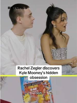 He knew way more than any of us could’ve guessed #rachelzegler #kylemooney #y2k #trapperkeeper #heman #hero #baseball #cards #secretobsession 