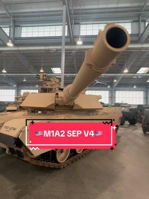 M1A2 SEP V4 is an upgrade to the SEPv3 to improve lethality With upgrades consisting of  An improved gunner's primary sight (GPS) with 3rd Generation Forward Looking Infrared (3GEN FLIR), an improved laser range finder (LRF), and color day camera An improved Commander's Primary Sight with 3GEN FLIR, a LF with laser pointer, and color day camera Improved lethality by providing the ability for the fire control system to digitally communicate with the new M1147 Advanced MultiPurpose round And a list of others but didnt make the cut. The Army announced in September 2023 that it will end the M1A2 SEPv4 program and instead develop the Abrams M1E3 Main Battle Tank (MBT) modernization program. This example currently sits at the armor and cavalry collection in fort moore georgia.  #history #usa🇺🇸 #museum #fyp #fypシ #WT #warthunder #wot #tank #usa #worldoftanks #abrams #tank 