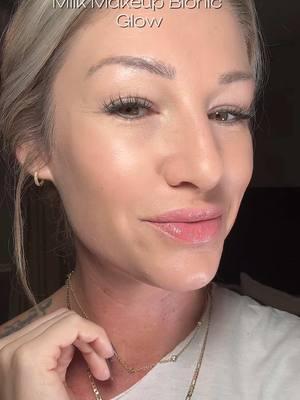 #creatorsearchinsights Milk Makeup Bionic Glow gives that perfect glowy makeup base… @milkmakeup #milkmakeup #bionicglow #glowymakeuptutorial #glowymakeupbase #foundationhack #makeupglowing #trendingtiktokshopproducts #TikTokShopCreatorPicks #tiktokshopfashionfinds 