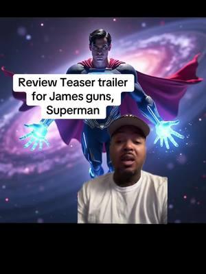 Review for the teaser trailer for james guns Superman #reaction #dccomics #dcuniverse #jamesgun #superman 