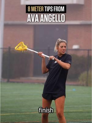 Learn some 8 meter tips from one of the elite offensive players in the sport, Ava Angello 💪🥍 #lacrosse #wlax #stx #tips #aria #baltimore #lesson 