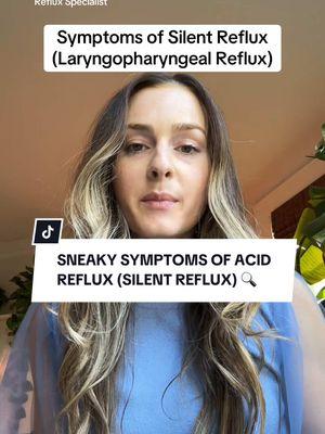 Sneaky symptoms of SILENT REFLUX: awarness and early detection is KEY ✨ head to my b10 to start your reflux relief journey with the REFLUX QUIZ 🔍 #lpr #silentreflux #laryngopharyngealreflux #reflux #acidreflux #gerd #pepsin #acidrefluxtiktok #acidrefluxremedy 