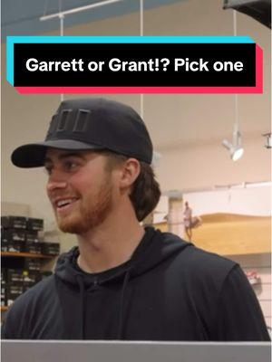 Grant or Garrett!? He didn’t hesitate his answer! #garrettclark #granthorvat #gmgolf #granthorvatgolf #garretclark #goodgood #goodgood_golf #golftiktok 