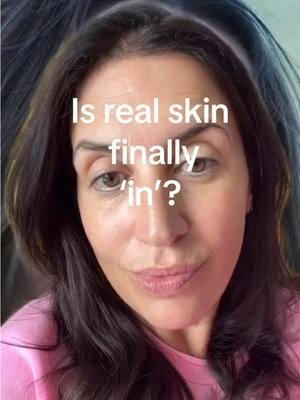 Real skin finally in? #thebeautyed #over40club #over40mom #over40 #over40andfun #over40andfabulous #over40sclub #over40style #over40s #over45 #over40skincare #kieraknightley 