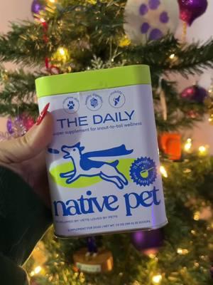 The Daily is the perfect all in one supplement to keep your dog healthy and happy through every stage of their life 🤗 @Native Pet #nativepet #nativepetpartner #thedaily #petsupplements #dogsupplements 