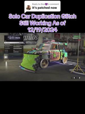 Replying to @Zion😈 Requirements‼️ -Be in a invite only session. -Have a fully upgraded Issi with custom plates. -Own a bunker with MOC. MOC needs PVS in bay 3. -Own a nightclub with mule custom in B1 garage. -(Recommended) sparrow or ceo buzzard. If you dont have those use a street car. #gta5glitches #solocarduplicationglitch #gta5online #Gta5 