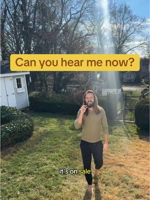 Can you hear me now? 🙏😇  @Dan The Happiness Coach  #microphone #lapelmicrophone #wirelessmicrophone #mic #allineedisonemic #wireless #onsale #onsalenow #creatorsearchinsights #contentcreator #content #TikTokShop #tiktokmade #tiktokmademebuyit #tiktokmademedoit #fy #fyp #fypシ #lavaliermicrophone 