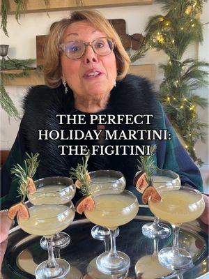 🍸FIGITINI🍸  If you’re looking for the perfect holiday drink, this fig martini is it! With a hint of sweetness and a whole lot of holiday cheer, this recipe makes two delicious martinis. And here’s the best part: you can batch up to six martinis in a 750ml liquor bottle ahead of time. Just pour your drinks into the empty liquor bottle, pop it in the freezer, and you’re ready to serve whenever the festivities begin. Cheers to making spirits bright! 🍸✨ INGREDIENTS (for two martinis): 4 oz gin 2 oz Cointreau  2 heaping tbsp fig preserves  1 oz lime juice Splash of maple syrup (1/2 oz) INSTRUCTIONS: Chill your glasses as you’re preparing your drinks, and then when ready to serve, pour your martini into your frosty glasses! Combine all ingredients into your shaker and shake away (for about 15 seconds). Optional: garnish with a fresh fig and a sprig of rosemary. And of course, enjoy! #holiday #martini 