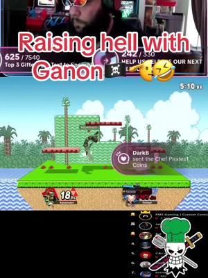 #ganondorf laugh go crazy🏴‍☠️🫡🤣 #GamingOnTikTok #smashbrosultimate #ssbuclips #funnystreamer 