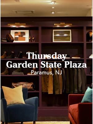 𝗧𝗲𝗮𝗺 𝗧𝗵𝘂𝗿𝘀𝗱𝗮𝘆 𝗡𝗲𝘄 𝗝𝗲𝗿𝘀𝗲𝘆 – We’re proud to announce the opening of our store at the Westfield Garden State Plaza in Paramus (@thursdaygsp)! 🎉  Find us on the 1st floor, open Monday through Saturday, stocked with 100+ products ready for you to try in person.  Stop by and say hello. We’re looking forward to meeting you! #ThursdayBoots #NJ  #GardenStatePlaza #Paramus #newjersey #newstore #brickandmortar #bootseason #boots #mensstyle #womensstyle 