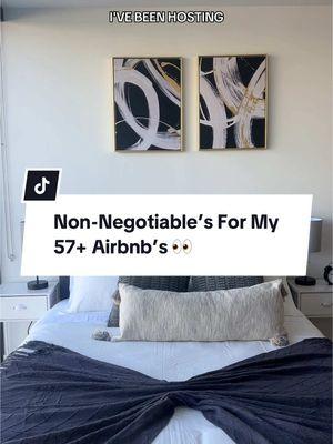 What are your Airbnb non-negotiable’s? 👀  @FireBotOfficial #airbnb #airbnbarbitrage #airbnbbusiness #airbnbautomated #airbnbhost #airbnbsuperhost #airbnbfinds #airbnbexperience #airbnbtips #airbnbguests #airbnbhosttips #airbnbcoach #airbnbmentor #vacationrental #womenentrepreneur #entrepreneurship #entrepreneur #airbnbhacks #realestate #realestateinvesting #shorttermrentals #shorttermrental #hospitality #vacationrentals #firebot #airbnbmusthaves #airbnbhostproblems 