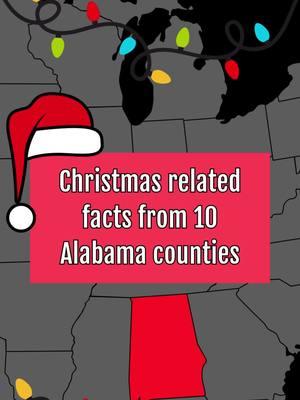 Do you know these Christmas facts from Alabama? #thisisalabama #merrychristmas🎄 #happyholidays #didyouknow #didyouknowfacts #alabamacheck