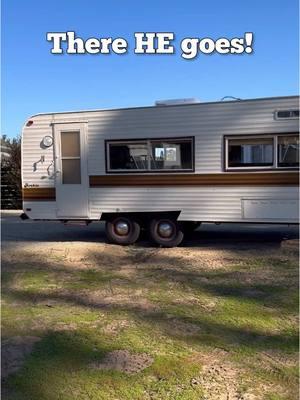 We sold Archie🥹🤗 Always a bittersweet moment. This camper was a huge part of writing our book and it is so sad to see him go!  I know that another trailer renovation is in our near future so good things are still to come! #vintage #rvreno #rvlife #rvrenovation #homerenovation #traveltrailer #diyhomeprojects #diyprojects #camper #caravan #rvremodel #rvliving #tinyhouse #tinyhome #tinyhouseonwheels #tinyhousemovement #camplife #diyersofinstagram #DIY #vintagecamper #vanlife #vanbuild #campervan #tinyliving  