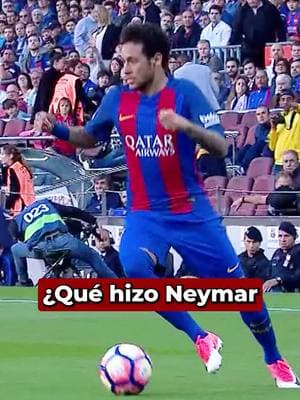 ¿Qué hizo Neymar cuando Messi se lesionó? #neymar #messi #futbol