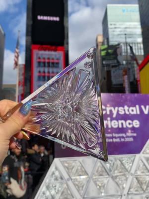 New Year’s Eve FIRST EVER Crystal VIP Experience! 🪩💎 #TimesSquare #NYE #NewYearsEve #2025 #NewYearsEveBall