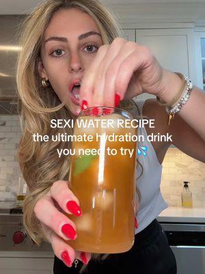 sexi water = the best creation by @kelly ✨🫶🏼💦 it’s the one thing I have every single morning—my friends request it any time they come over 🤣🤣 so hydrating, delicious and no added sugar woo!! all ingredients are linked in my bio 👀 @Moon Juice @Plant Therapy @Anima Mundi Herbals @Vimergy @Apothékary Co.  #sexywater #hydration #healthyskin #glowingskin #stayhydrated #waterrecipe #hydrationgoals #healthydrinks #skincare #naturalglow #GlowUp #drinkmorewater #hydrationhack #wellnessjourney 