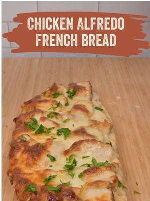 Chicken Alfredo French Bread Pizza!  This comfort food just hits the spot every time! Definitely need to try this out!  Alfredo Sauce: • 4tbs Butter • 4 Garlic Cloves • 1.5 cups Heavy Cream • 2c Grated Parmesan Cheese 🧂 @Meat Church Garlic and Herb 🍳 @HexClad  #frenchbread #frenchbreadpizza #chickenalfredo #pizza #EasyRecipes