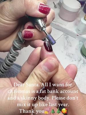 Dear Santa. All I want for christmas is a fat bank account and a skinny body. Please don't mix it up like last year. Thank you🥰🥰🥰💅💅💅🎄💕💕 ❎Stop looking 👀.. .Starting …🫵 Calling and Bookings ….210-733-6634. We we 🔥🔥SPECIAL OFFERS🔥🔥-Get 10%off on main services for TEACHERS on MONDAY (must present badge )-Get 10%off on main services for STUDENTS on TUESDAY (must present your ID)-Get 10%off on main services for MEDICAL STAFFS on WEDNESDAY (must present badge)- Birthday 10%Discounts (must present your ID)#Reg#Regalnailvancejackson#Sanantonionailsn#sanantonionailsar#sanantols#nai#nailsdesigni#nailswagga#swarovskia#swarovskinailso#photoshoot#holidaynails#toenailse#toenailsimplann#pintereste#trendingnailsi#nailsmagazine#thebestnailsinsanantonioai#nailsn#sanantonioi#nailsontiktoki#nailsnailsnailsi#nailsartr#viralr#fortoypager#foryoupageilsofinstagram #s