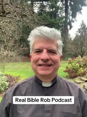 New podcast from #realbiblerob Please subscribe on all your favorite platforms. #edmonds #edmondspres #pcusa #jesus #bible #presbyterian 