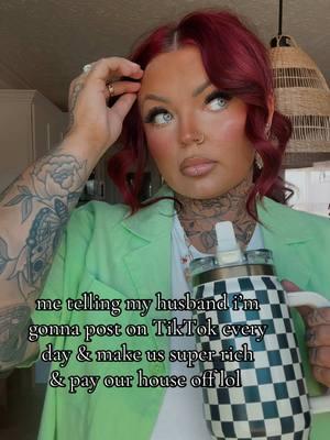 A girl can dream right? 🤪🤪🤪 Checkered cup linked in my LTK in bio. #fyp #momtok #mominfluencer #midsize #midsizeinfluencer #influencer #blogger #momblogger #makeup #makeupinfluencer #fypシ #teamwork #girlsgirl #tattoos #makeuptutorial #redhair #burgundyhair #influencer #OOTD #grwm #iykyk #midsizefashion #beauty #checkered #TikTokShop 