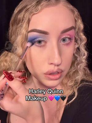 💋 Hey, Puddin’! @sheglam🖤💙💖 #SHEGLAM #SHEGLAMcollection #SHEGLAMxHarleyQuinn #asmr #asmrsounds #asmrmakeup #layeredsounds