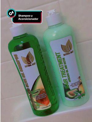 Shampo Acondicionador de aguacate y aceite de Olivo para lucite un cabello hermoso #shampoo #acondicionador #cabellosaludable #cabello #lindo 