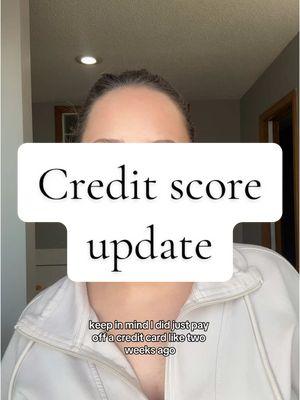 Replying to @Colton Smith #greenscreen credit score update. #debtfreejourney #debtfree #creditcarddebt #snowballmethod #creditscore #experian 