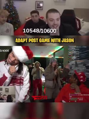 Adapt Post Game With Jason #jasontheween #twitch #clips #foryou #faze #adapt #lacy #silky #plaqueboymax 