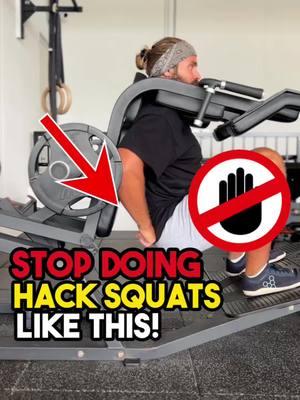 ⚠️Stop doing hack squats like this! . ❗️Every hack squat is no created equal and should understand the ins and outs to be better equip with which exercise we should do. . 👉Hack squats are a great option for challenging the quads and glutes. It’s an amazing machine because it stabalizers your body really well and allows just the legs to do the work. . ❗️Don’t get me wrong, barbell squats are great but they are way hard to execute correctly and most of the time the low back gives out or the cardiovascular system before the legs because it’s a hard ass movement. . ❗️Depending on what you want to focus on or bias, will be dictated by how far forward on the pad or low your feet are. Usually the lower your feet, the more your knee will drive forward and it will bias more quads, feet a bit higher and wider will bias hip flexion focusing or biasing more on glutes. . ⚠️Your ankle/ hip mobility and to an extent shoulder mobility need to be dialed in. This allows us to use more weight and overload those quads and glutes and have those muscles doing the work rather than your back giving out or your heart rate, specifically for building muscle. . Watch as I explain my thought process behind it and how to execute it correctly. . 🙏Share this post if you found it valuable! . #legday #legs #squats #squatworkout #squattips #squattutorial #quads #quadriceps #glutes #glutesworkout #exercisetips #strengthtraining 