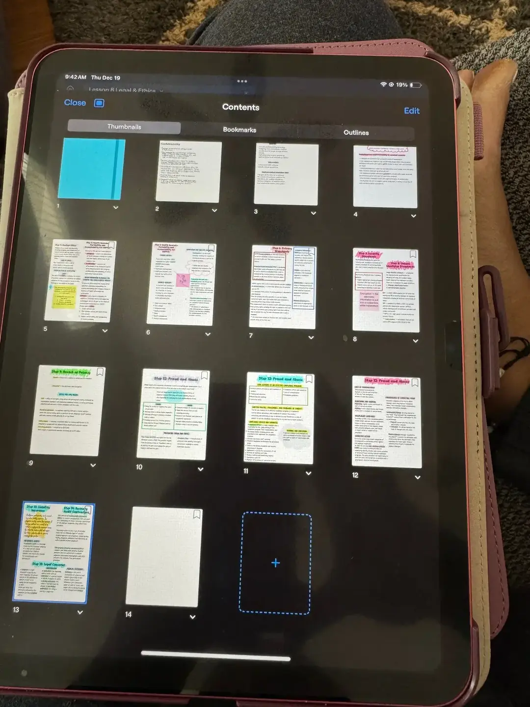 Finally finished with Legal and Ethical Issues! It was the longest section, with the longest quizzes! But I finished with a 100! Thanks to the notes I made!  SN: can we appreciate the growth of my notes from the 1st page to the last?! *chef’s kiss* 🤌🏾 Moving on to Body Systems! 🧠🫁🫀🦴🩻 #medicalbillingandcodingschool #medicalbillingandcoding #medicalbilling #medicalcoding #uscareerinstitute #mycaamilitaryspouse #mycaaapproved 