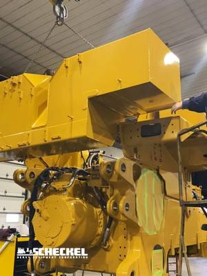 Fuel tank install on a CAT D11T Rebuild. #heavyequipment #jjscheckel #dozer #bulldozer #caterpillar #caterpillarequipment #d11 #dieselmechanic #work #turnwrenchesgetmoney #wrenching 